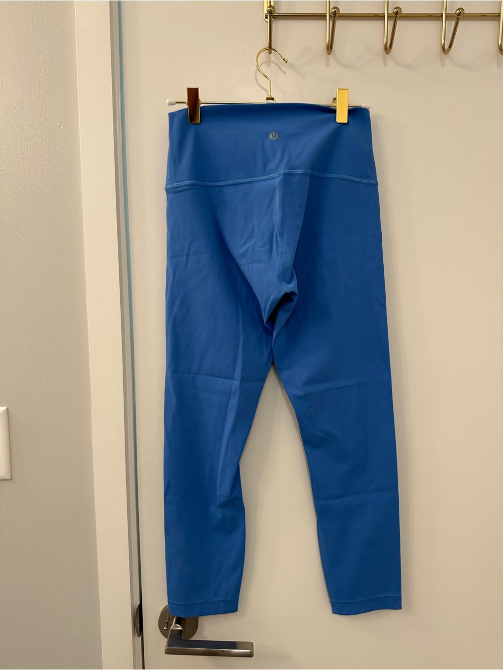 Lululemon Blue High-Waist Athletic Leggings